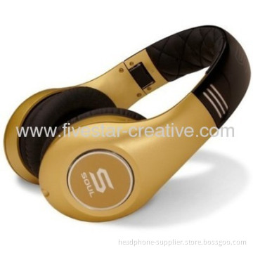 Soul By Ludacris Sl300 High Definition Noise Canceling Headphones Gold 
